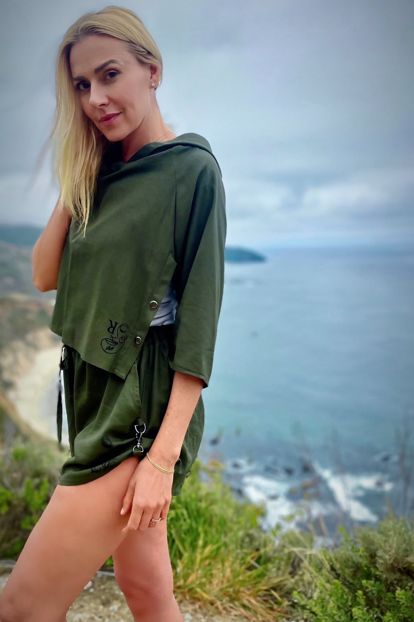 Wild Thistle Shorts Olive