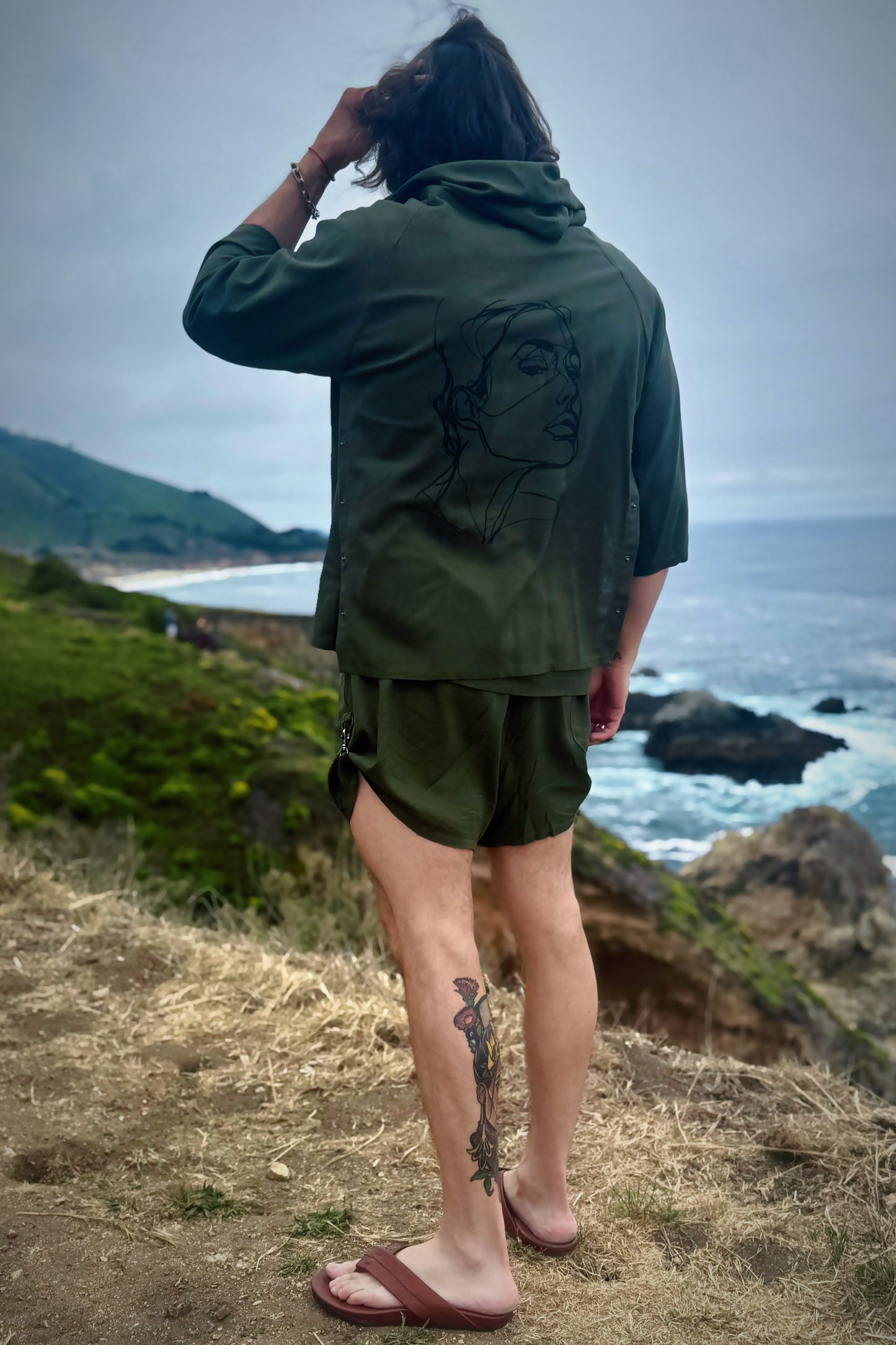 The Crosswind Hoodie Olive