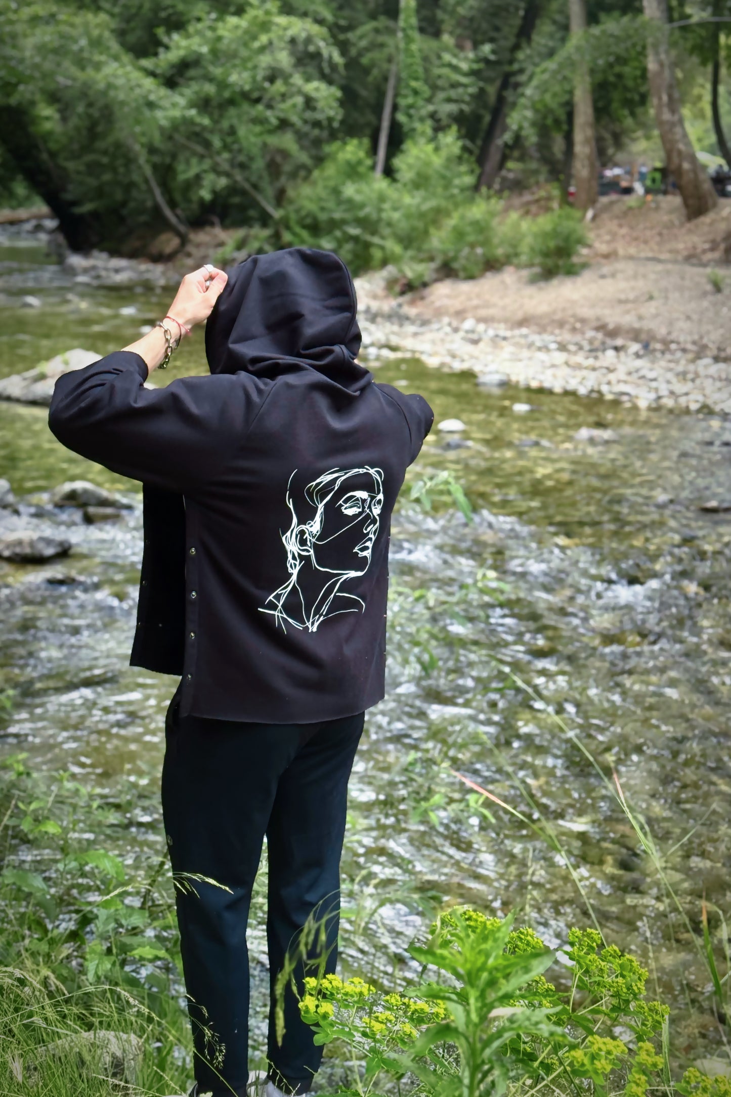 The Crosswind Hoodie (French Terry Edition) Black