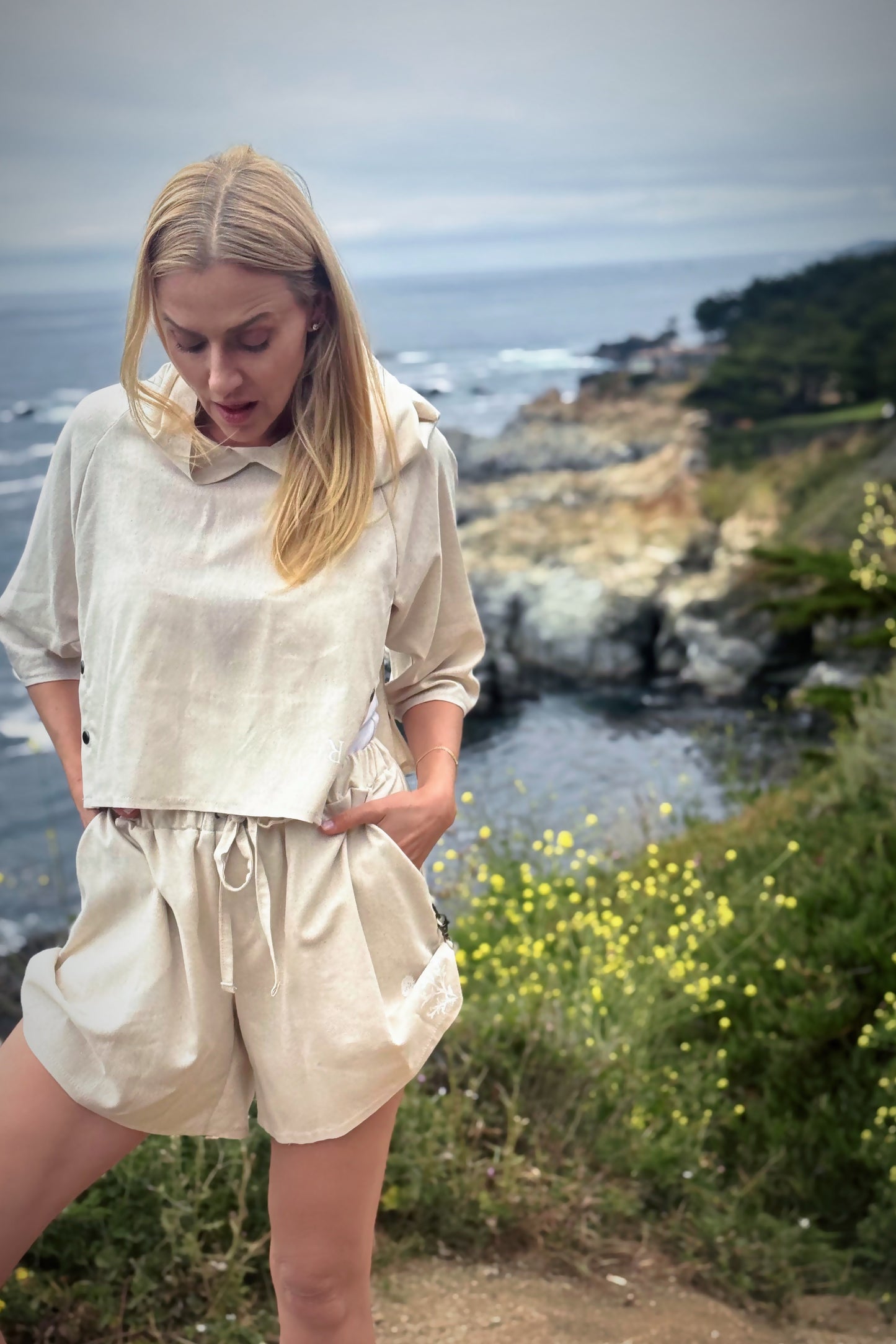 Wild Thistle Shorts Natural