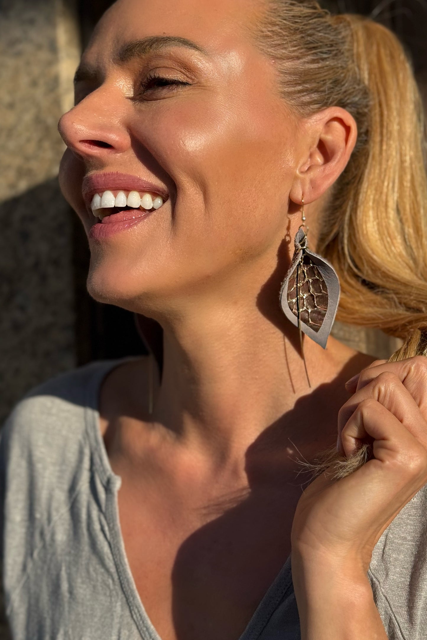 Aurora Drop Fill Earrings