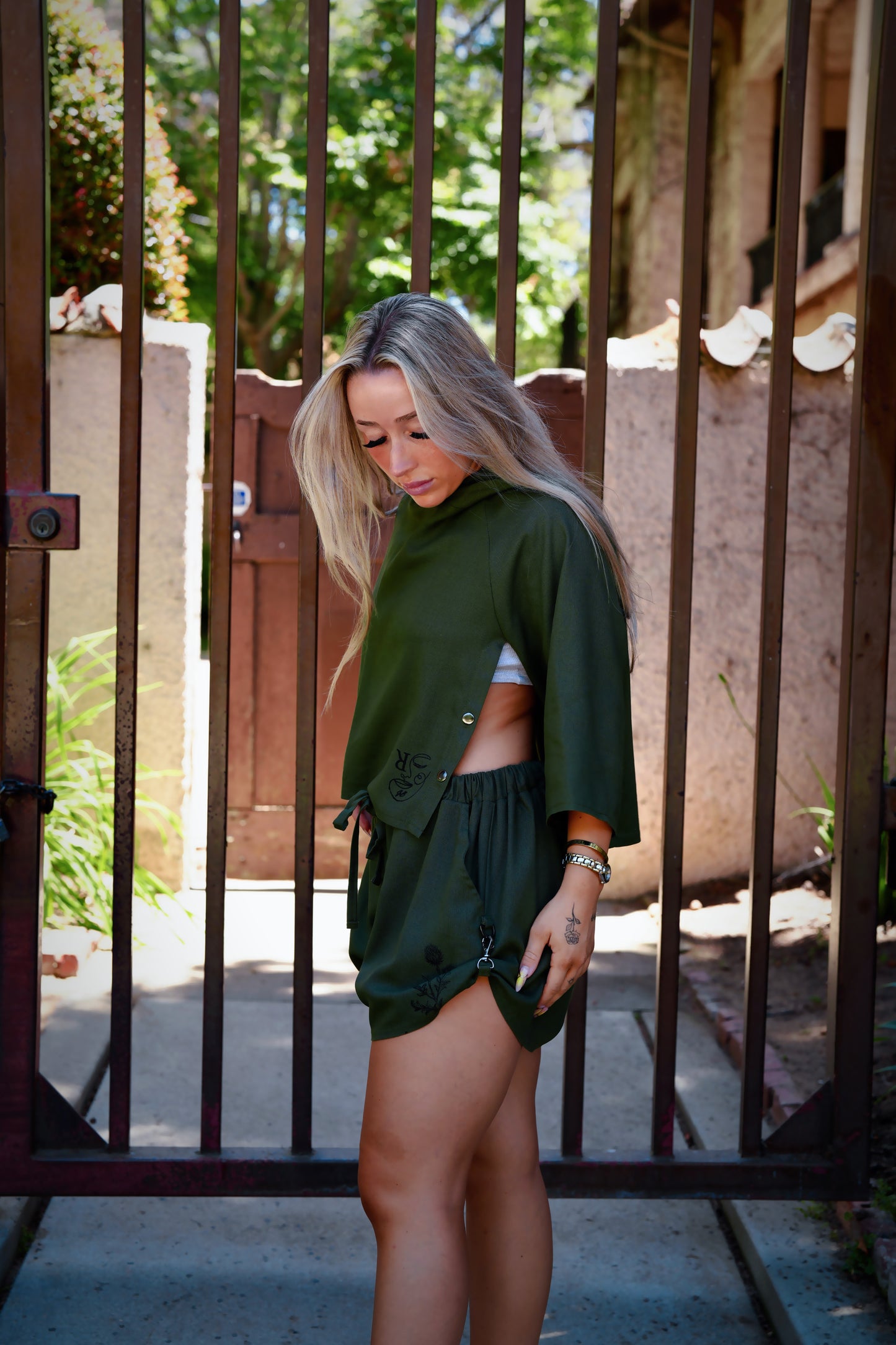 Wild Thistle Shorts Olive
