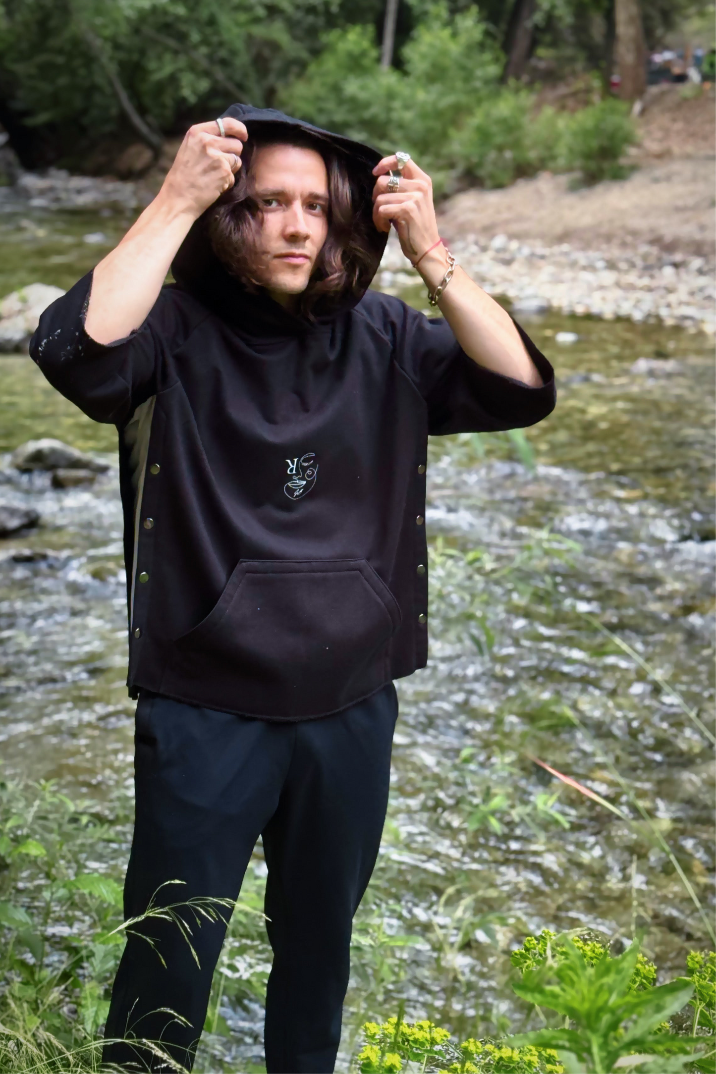 The Crosswind Hoodie (French Terry Edition) Black
