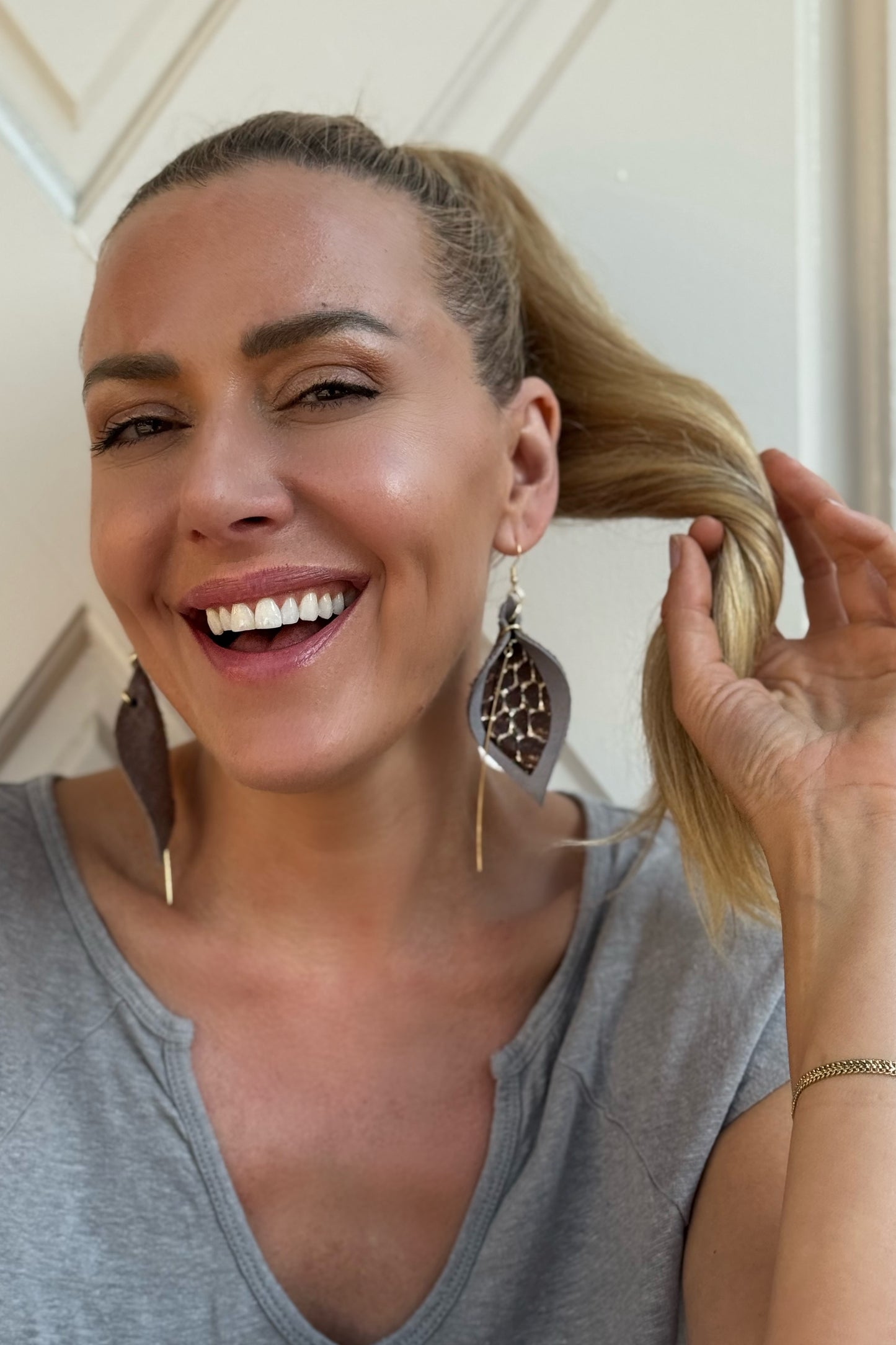 Aurora Drop Fill Earrings