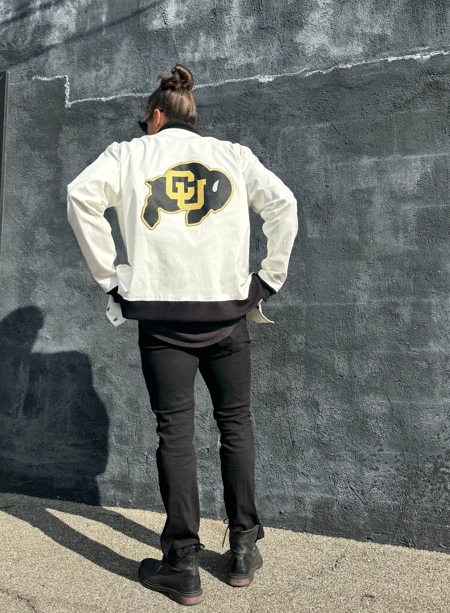 Upcycled CU Bomber Jacket