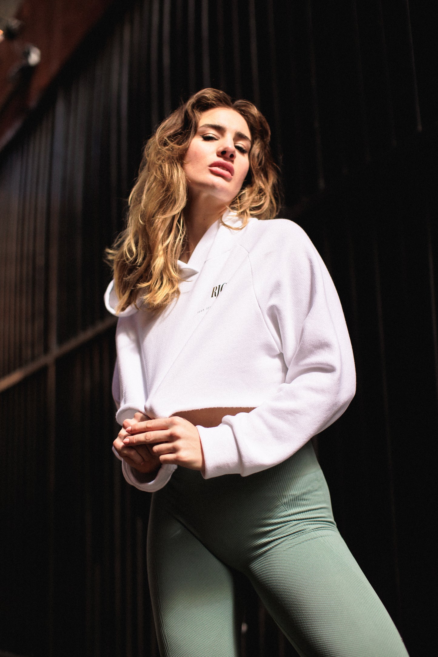 RJG Cropped Hoodie