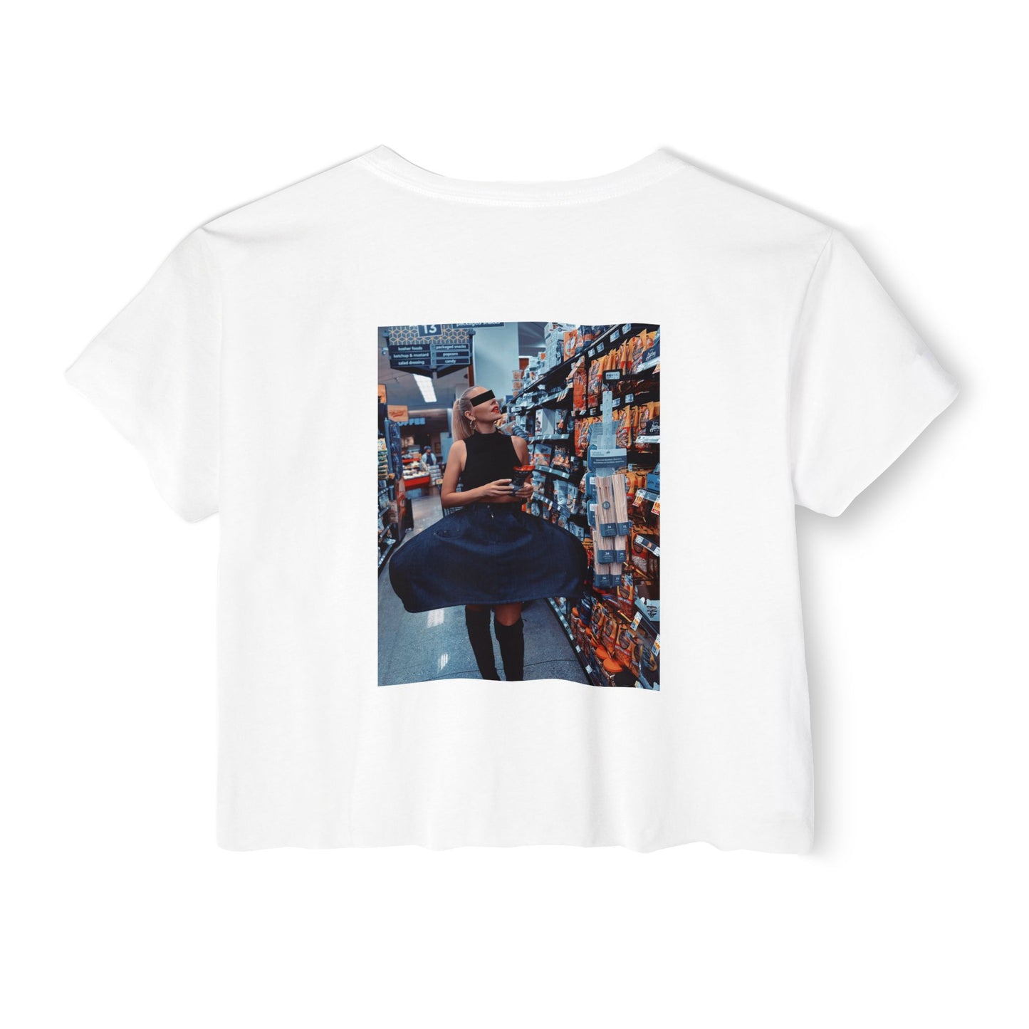 Grocery Crop Top