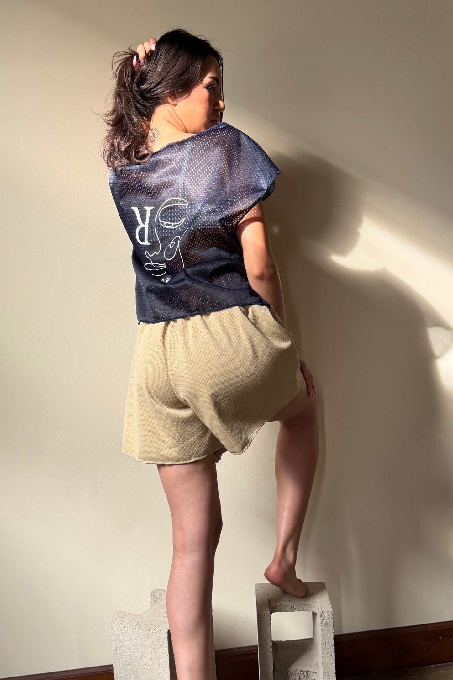 Fitted Drop Shoulder Tee