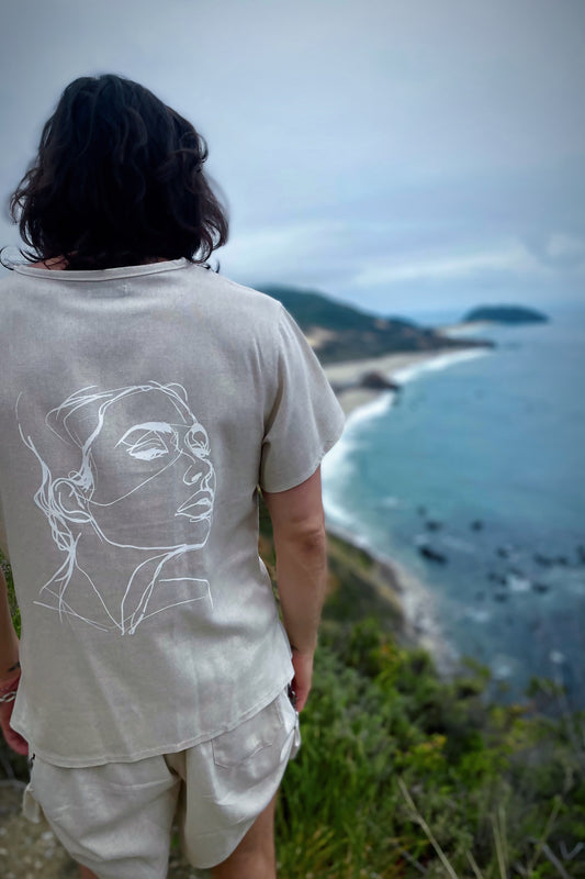 A Drift Tee Natural