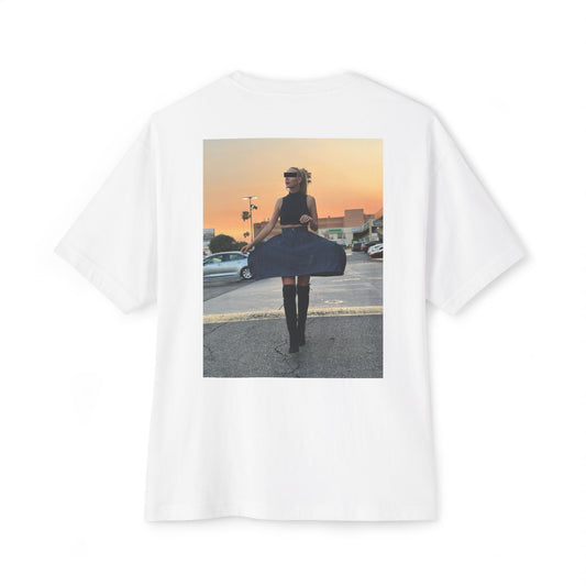 LA Sunset Oversized Boxy Tee