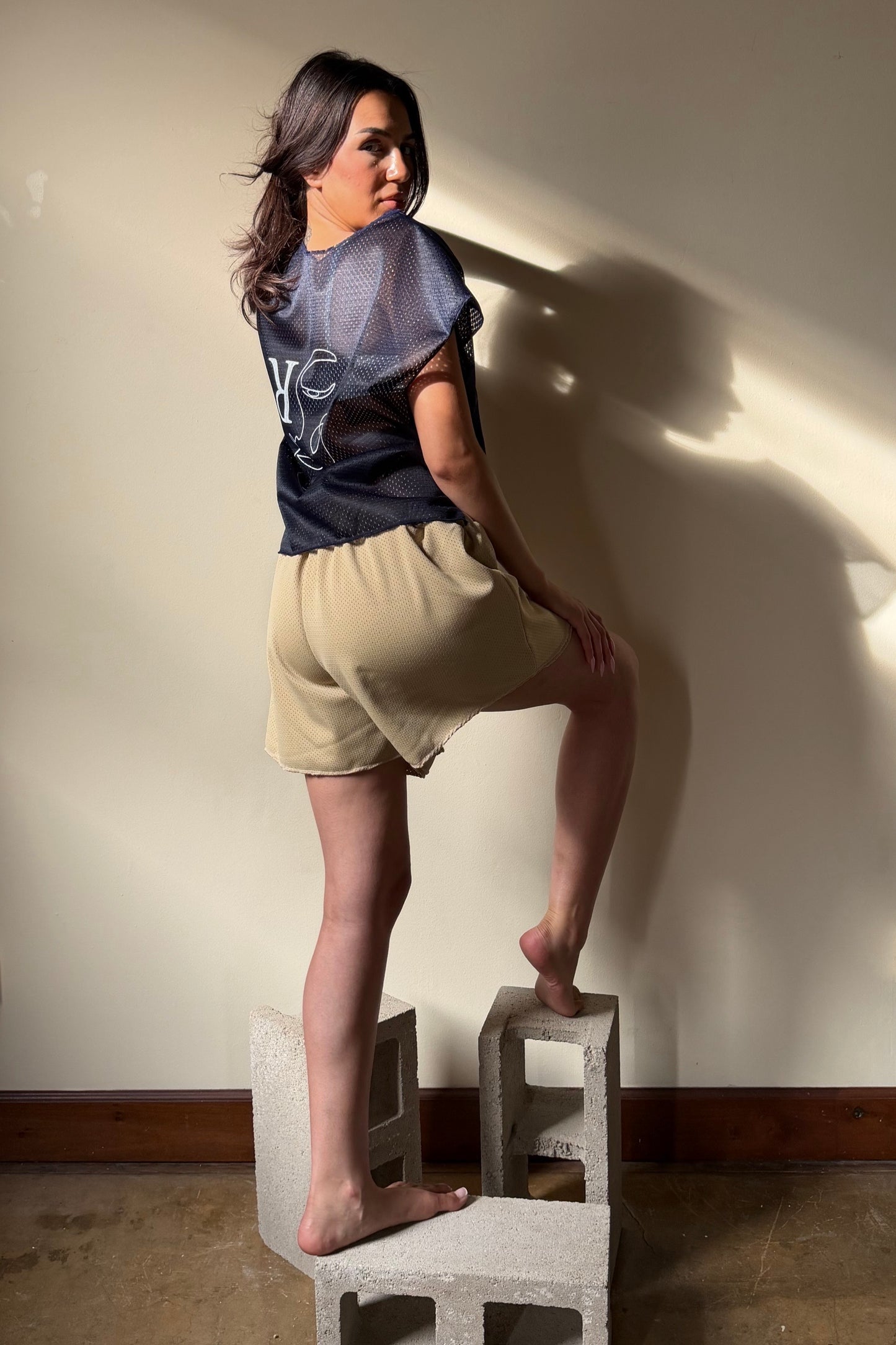 Fitted Drop Shoulder Tee