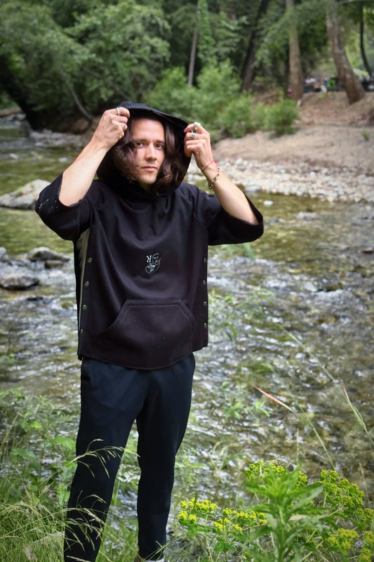 The Crosswind Hoodie (French Terry Edition) Black