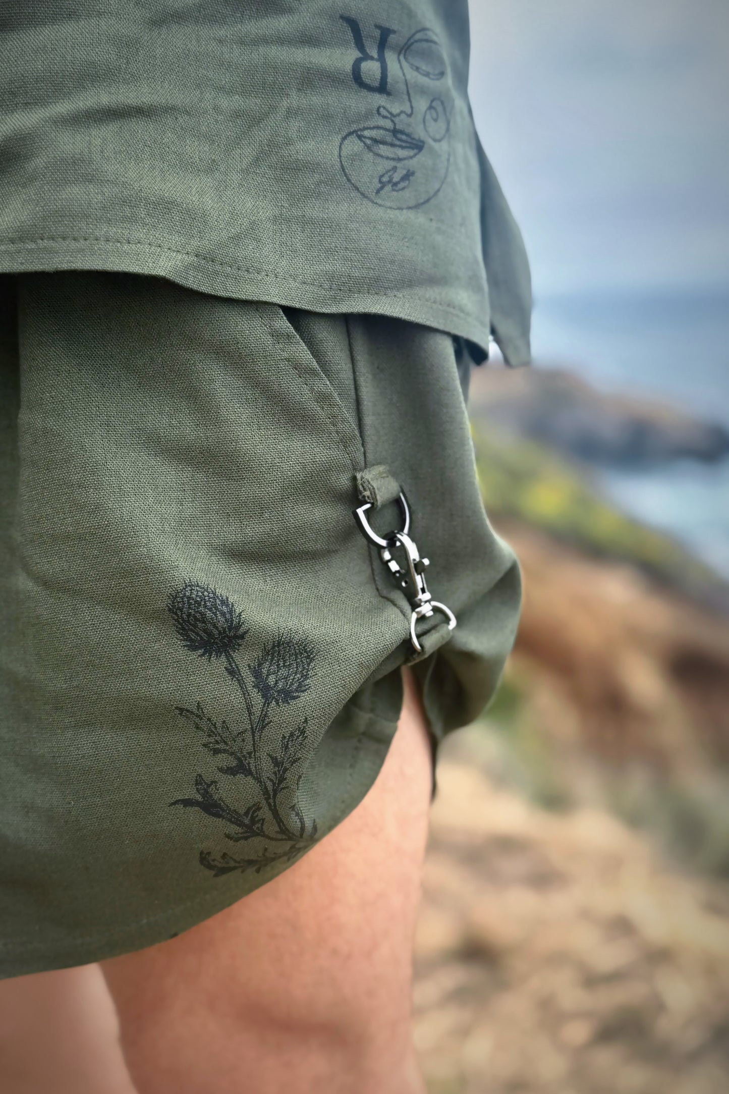 Wild Thistle Shorts Men’s Olive