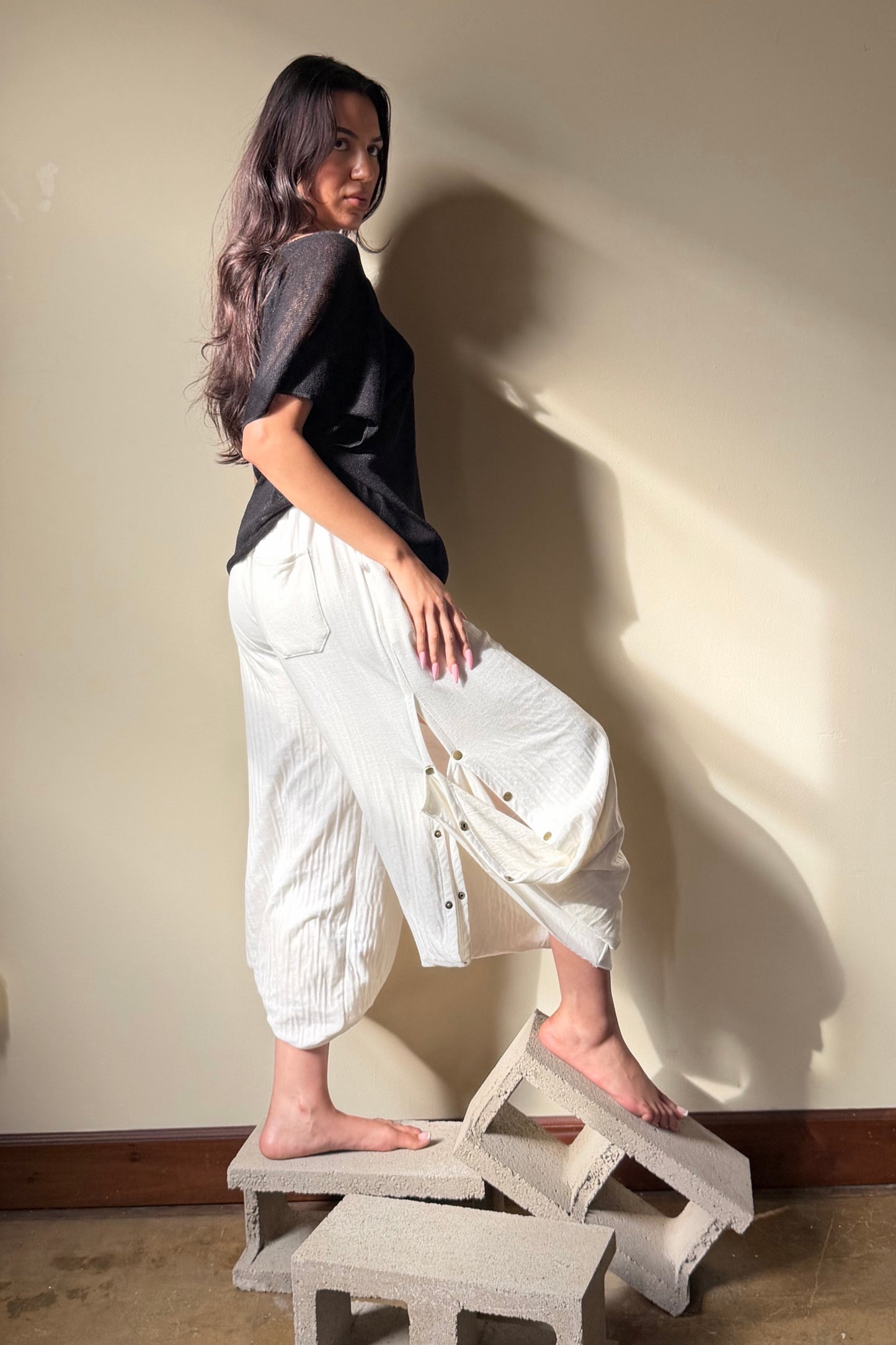 Adjustable Hem Pant