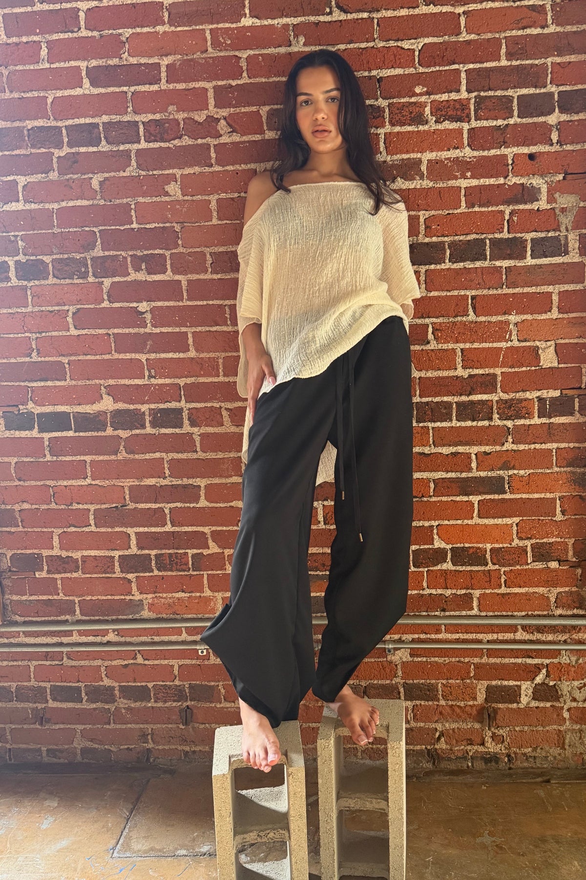 Adjustable Hem Pants