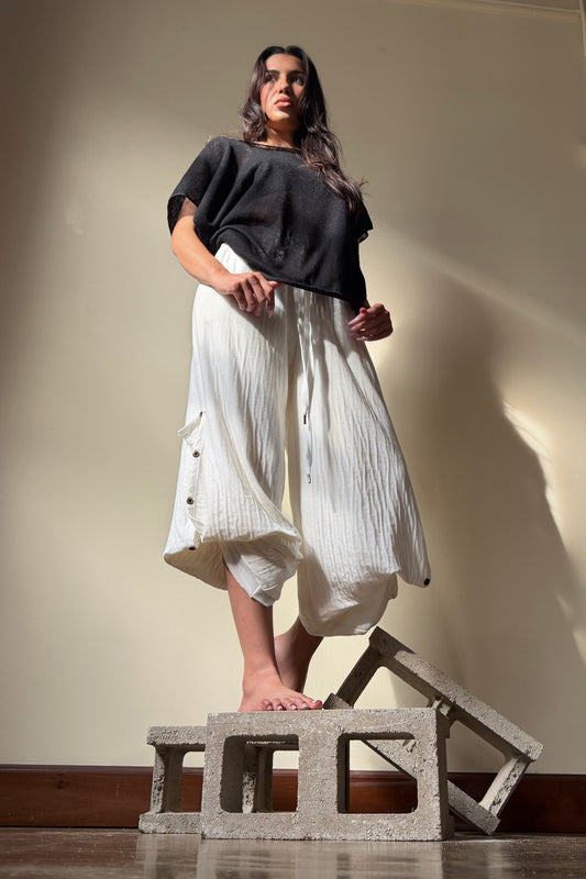 Adjustable Hem Pant