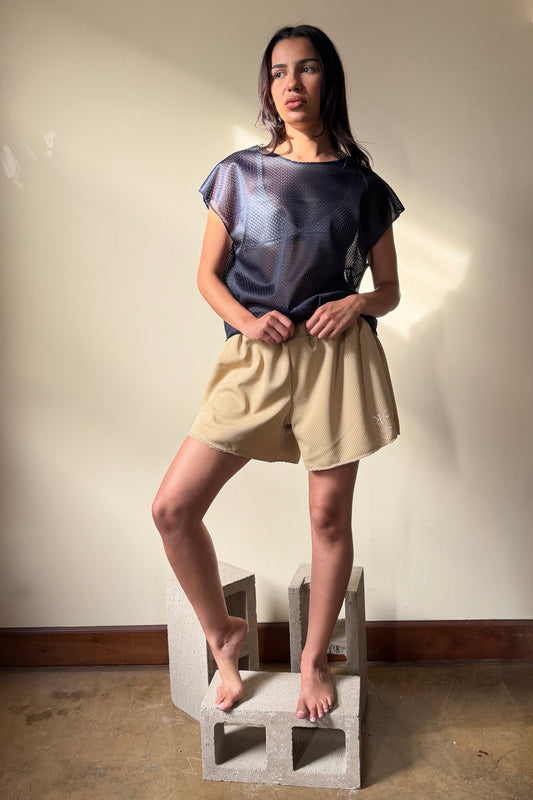 Fitted Drop Shoulder Tee