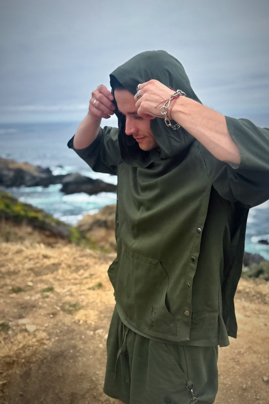 The Crosswind Hoodie Olive