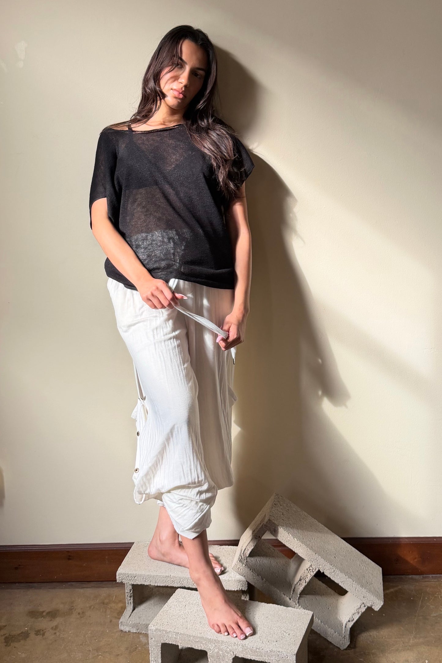 Adjustable Hem Pant