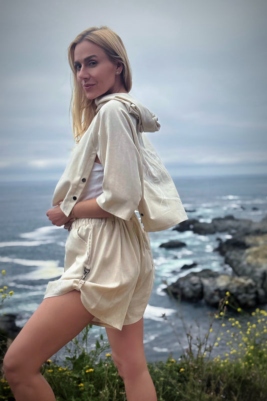 Wild Thistle Shorts Natural