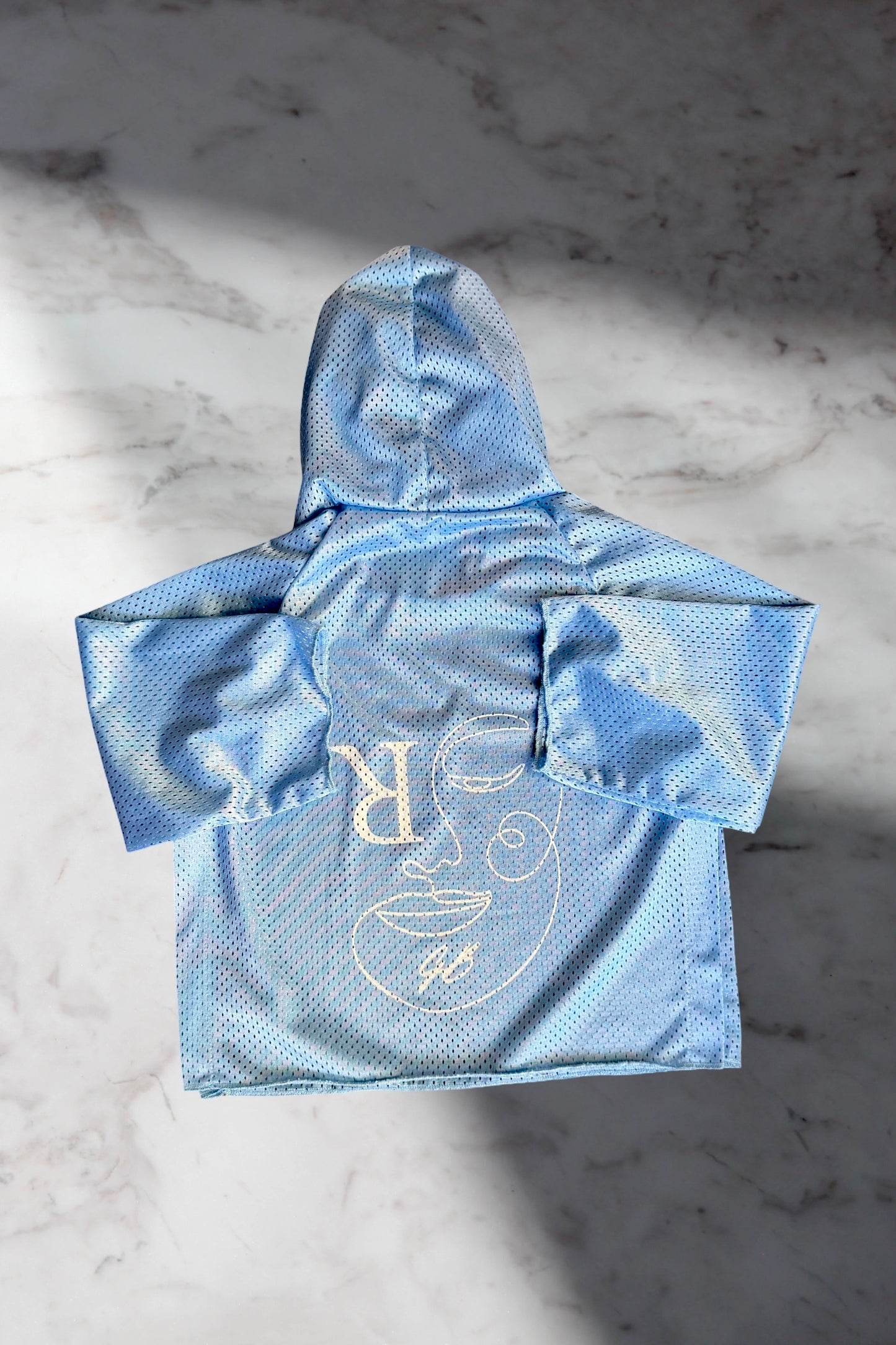 Cropped Open Hoodie
