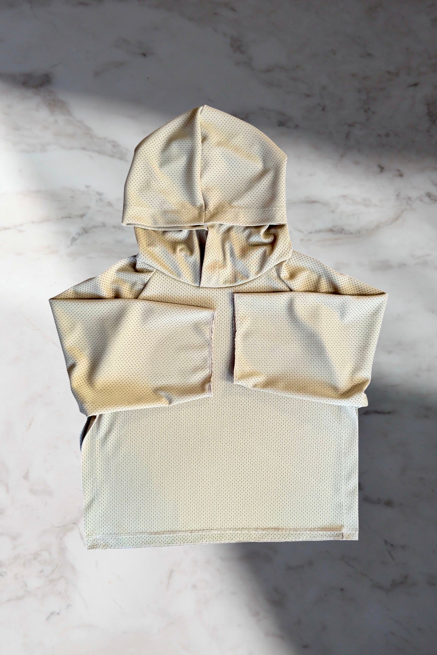 Cropped Open Hoodie