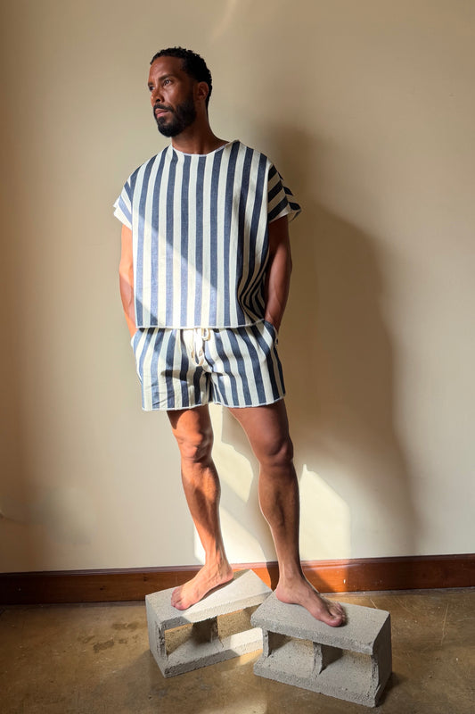 Presence Shorts Costal Stripe