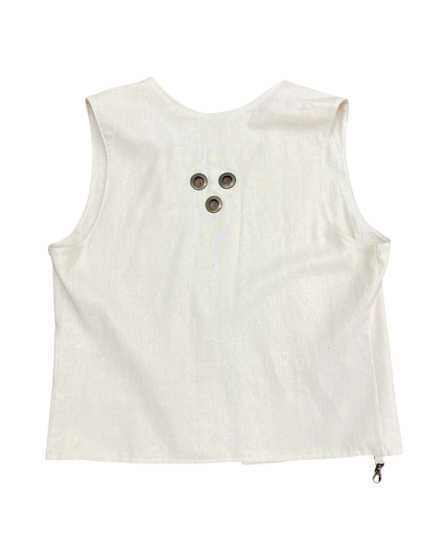 Lustrous Linen Luxe Vest