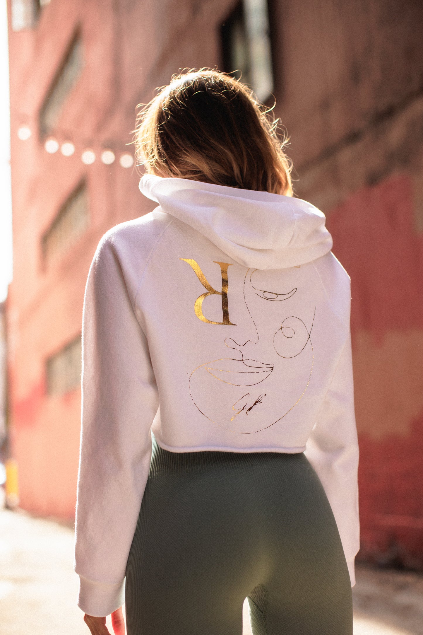 RJG Cropped Hoodie